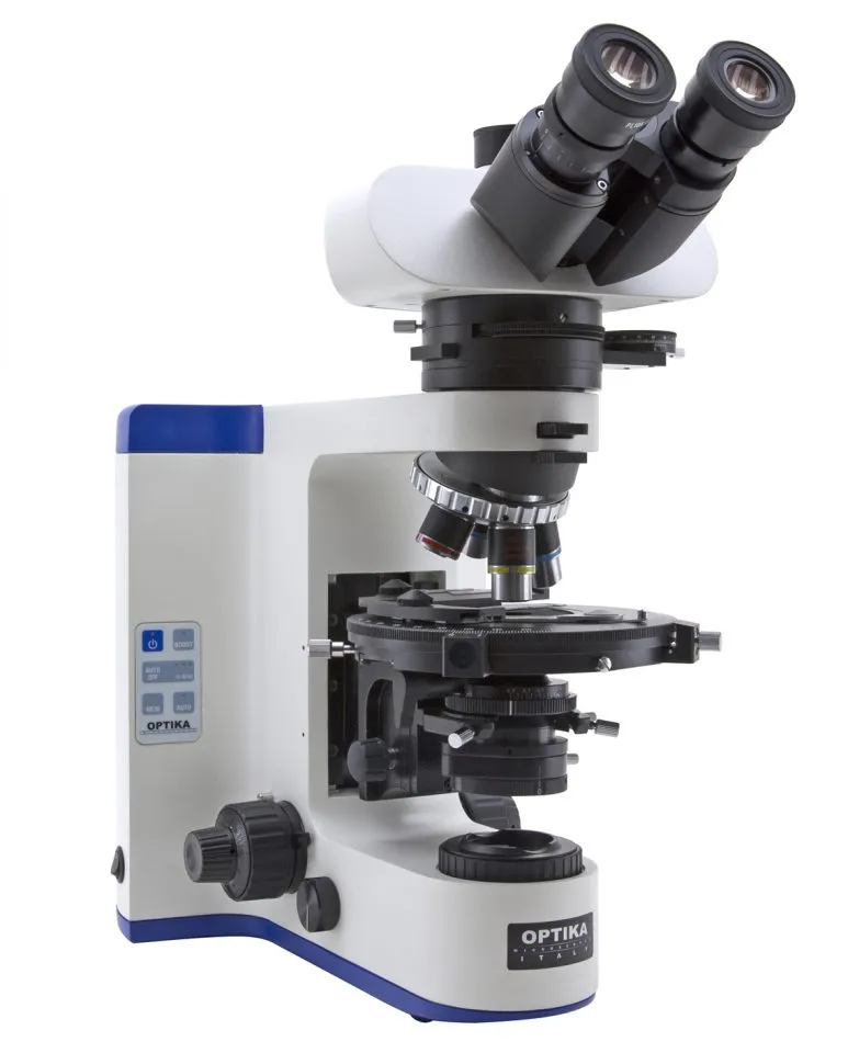 میکروسکوپ پلاریزان 3 چشمی مدل B-1000POL ساخت کمپانی OPTIKA ایتالیا