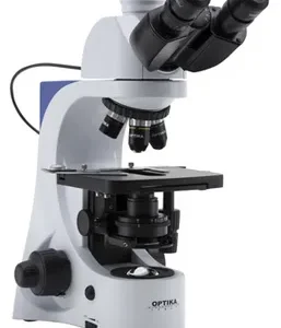 میکروسکوپ آموزشی تحقیقاتی سه چشمی مدل B-383PL کمپانی OPTIKA ایتالیا